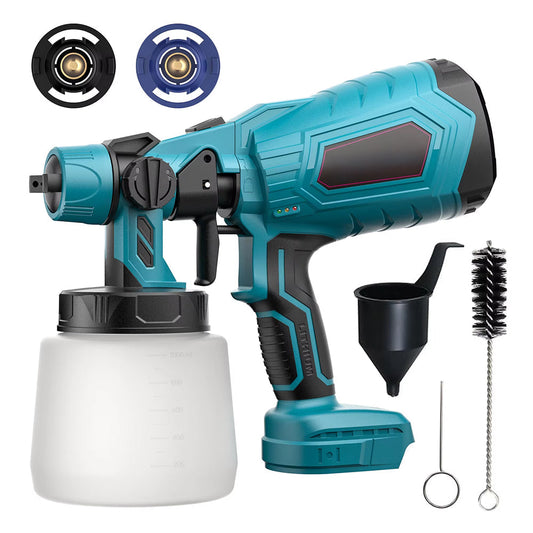MistVici Cordless Paint Sprayer 1000ml/min for Makita 18V Battery with 3 Spray Patterns
