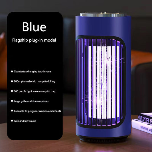 C3600V Electric Mosquito Zapper Cordless Type-C Rechargeable with 720° Multi-Sensory Attraction and UV Light
