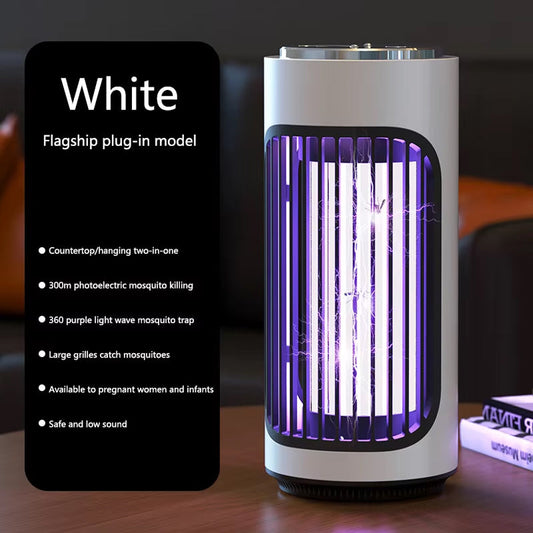 C3600V Electric Mosquito Zapper Cordless Type-C Rechargeable with 720° Multi-Sensory Attraction and UV Light