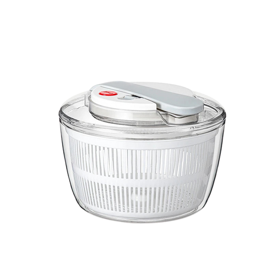 SpiSalix Salad Spinner 3L Large Capacity with Instant-Stop Button and Non-Slip Base